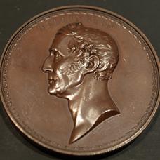 Wellington bronze commemorative  medallion